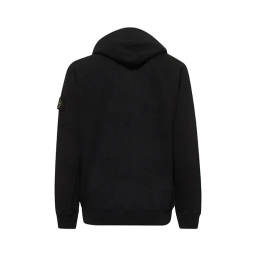 Logo Patch Long-Sleeved Hoodie