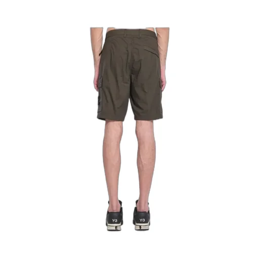 Logo Patch Cargo Shorts