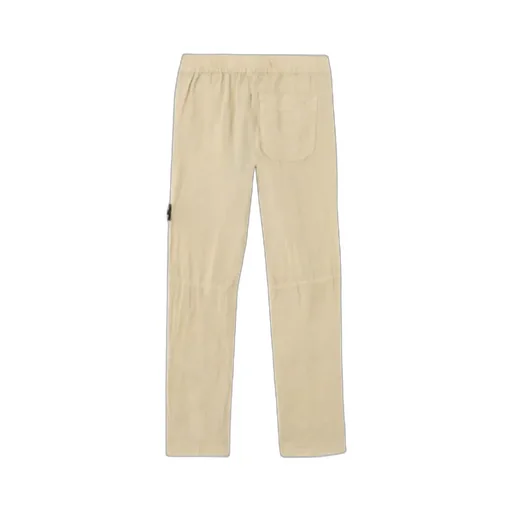 Logo Patch Straight-Leg Pants