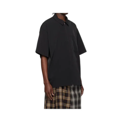 Logo Zip-Up Shirt