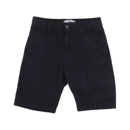 Logo Patch Knee-Length Shorts