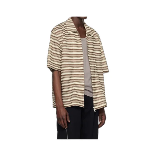 Jacquard Striped Shirt