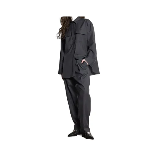 Straight-Leg Trousers