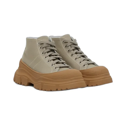 Lace-Up High-Top Sneakers