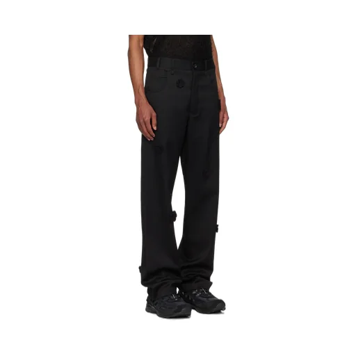 Belt-Loop Casual Pants