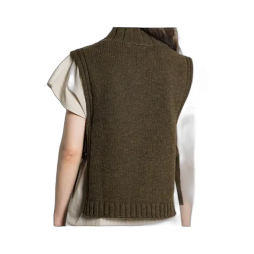 Tie High-Neck Top