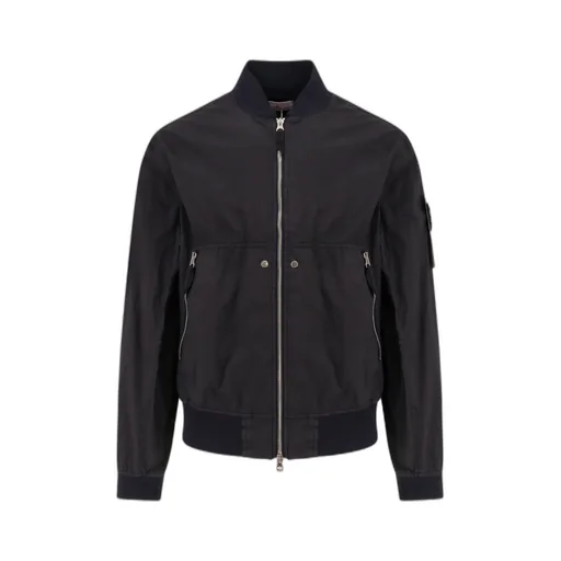 Logo-Patch Zipped Jacket