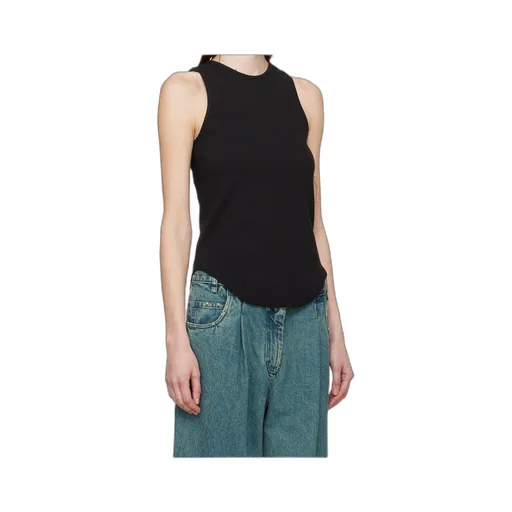 Round Neck Sleeveless Vest