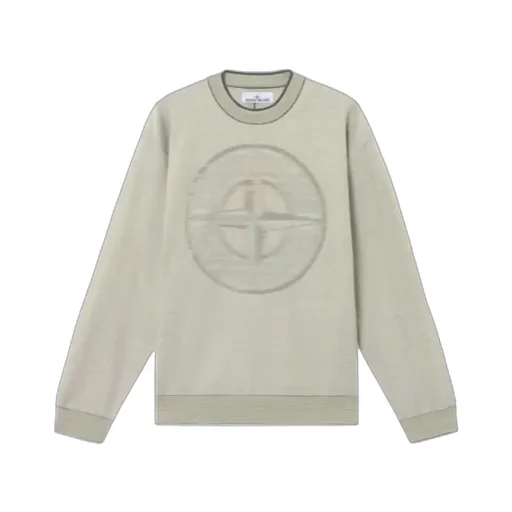 Compass-Motif Sweater