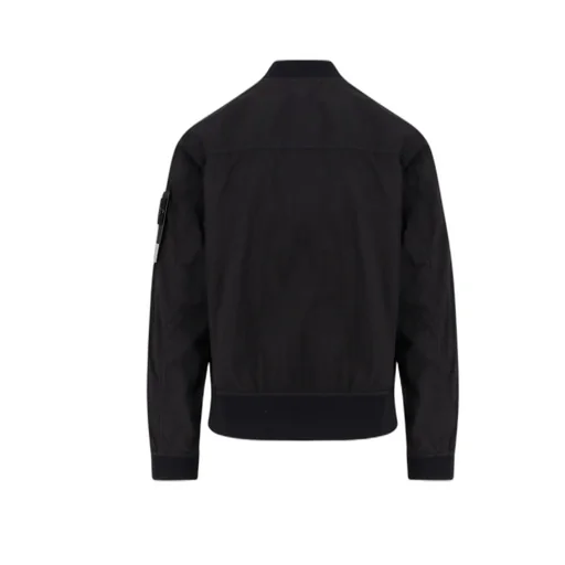 Logo-Patch Zipped Jacket