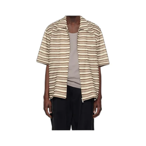 Jacquard Striped Shirt