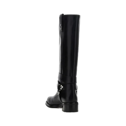 Square-Toed Short Boots