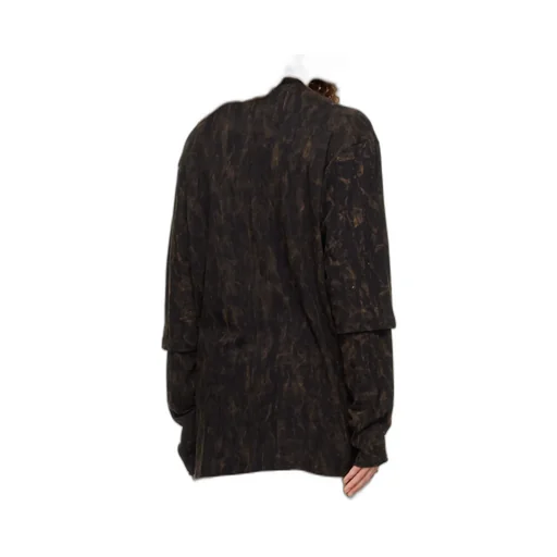 Distressed Logo Printed Sweatshirt
