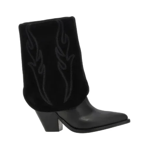 Thick Heeled Short Boots