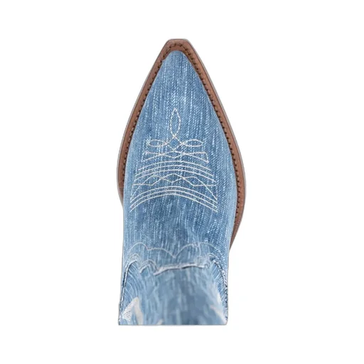 Santa Fe 35Mm Denim Boots