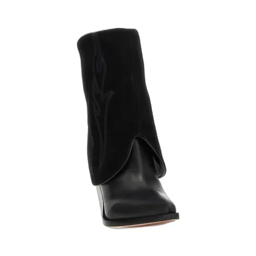 Thick Heeled Short Boots