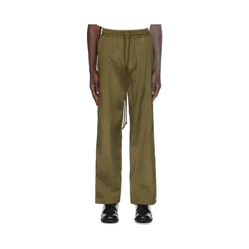 Logo-Studs Straight-Leg Trousers