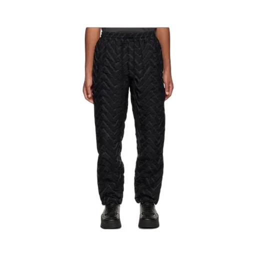 Logo Quilted Casual Pants