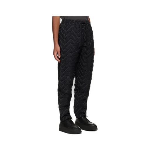 Logo Quilted Casual Pants