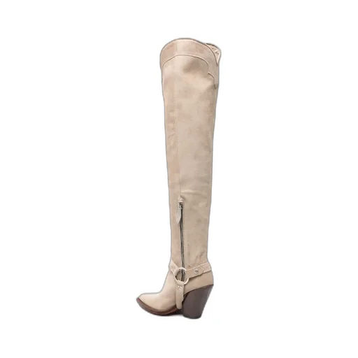 Reynosa Belt 90Mm Suede Boots