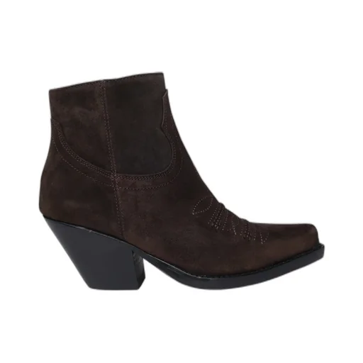 Hidalgo 85Mm Leather Ankle Boots