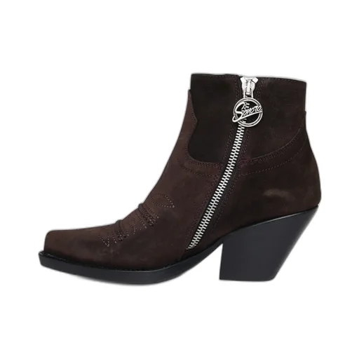 Hidalgo 85Mm Leather Ankle Boots