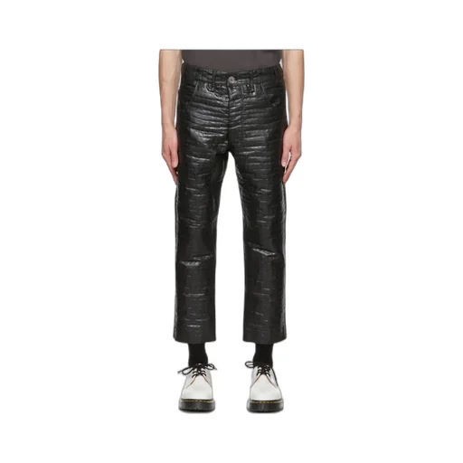 Logo Sewn Casual Pants