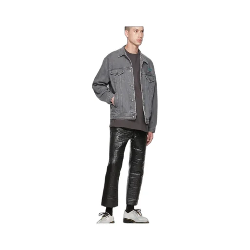 Logo Sewn Casual Pants