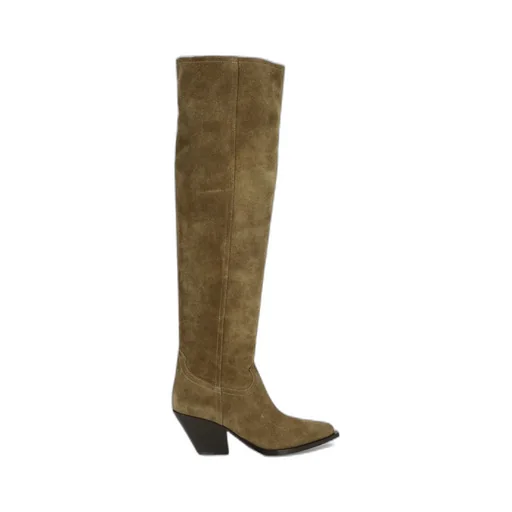 70Mm Suede Boots