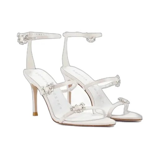 Pointed High-Heeled Sandals
