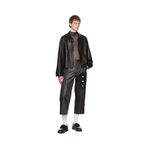 Logo Wide-Legged Casual Pants
