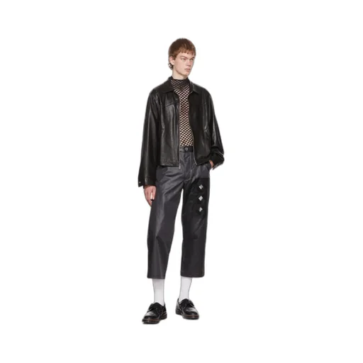 Logo Wide-Legged Casual Pants