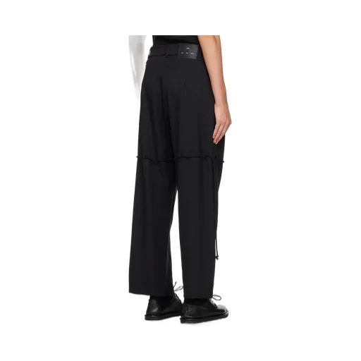 Straight-Leg Tailored Pants