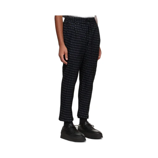 Pattered Cropped Trousers