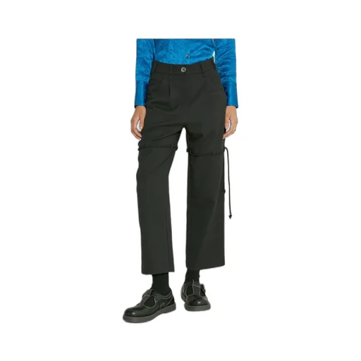 Straight-Leg Tailored Pants