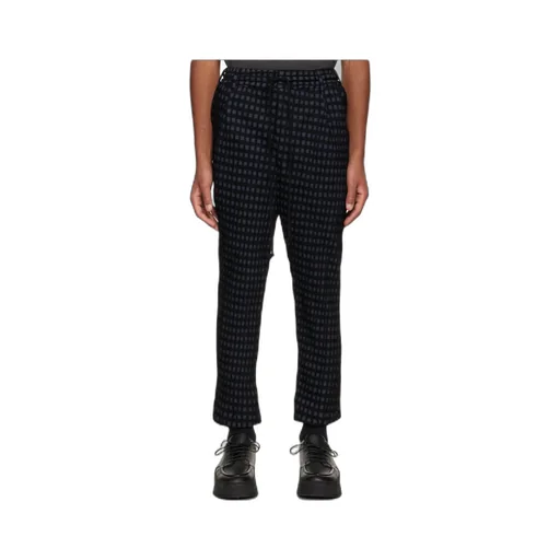 Pattered Cropped Trousers
