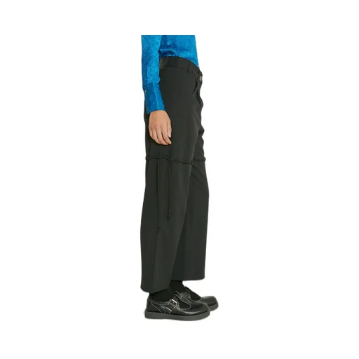 Straight-Leg Tailored Pants