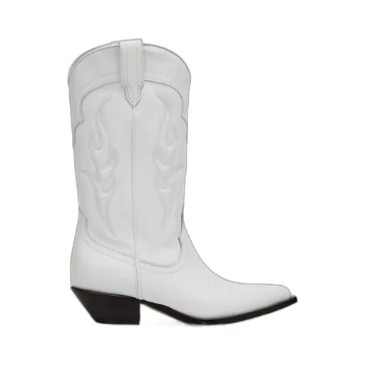 Santa Embroidered Cowboy Boots