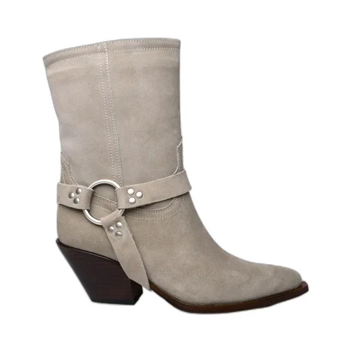 Low-Heeled Ankle Boots