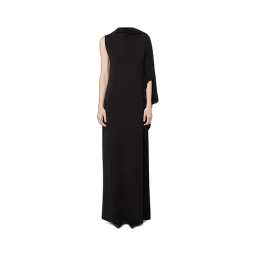 Ruffled Asymmetric Dress