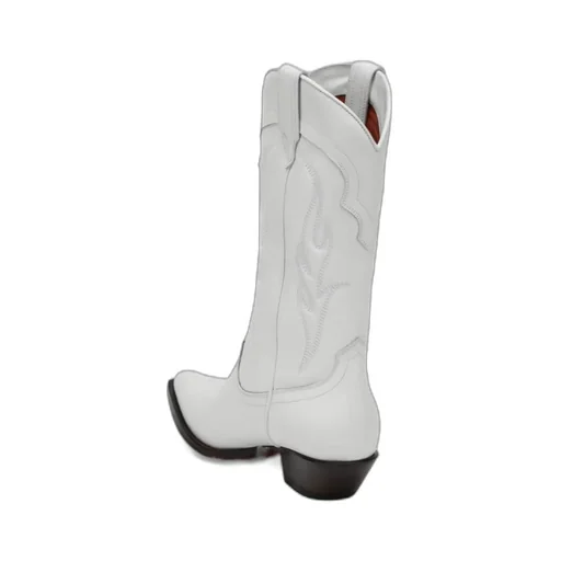 Santa Embroidered Cowboy Boots
