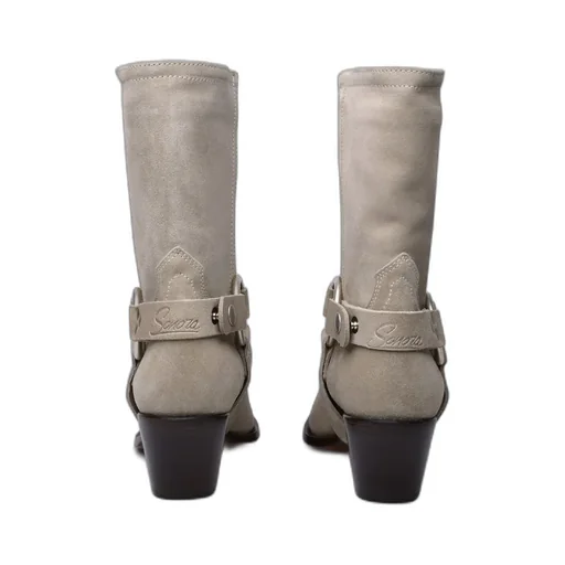 Low-Heeled Ankle Boots