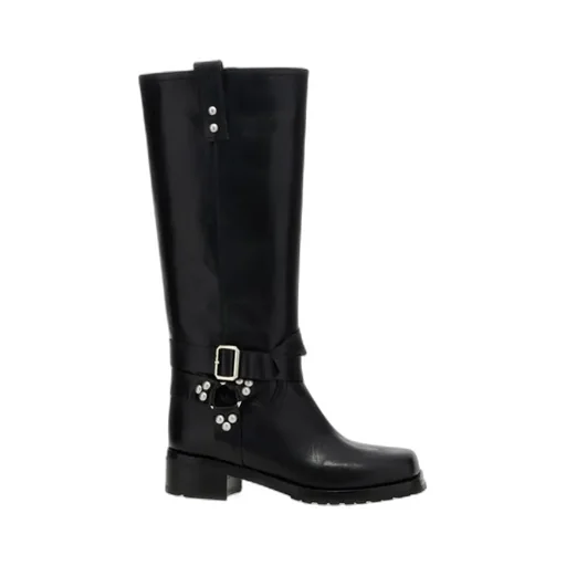 Square-Toed Short Boots