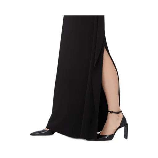 Ruffled Asymmetric Dress