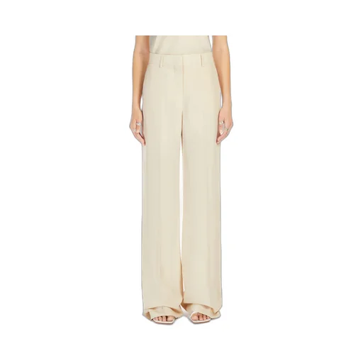 Low-Rise Flared Trousers