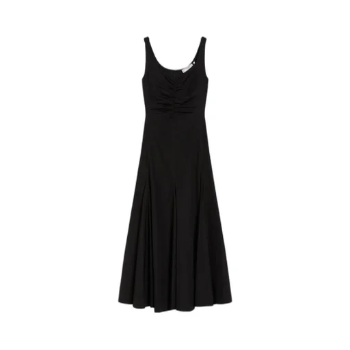 Fit-And-Flare Cotton Dress