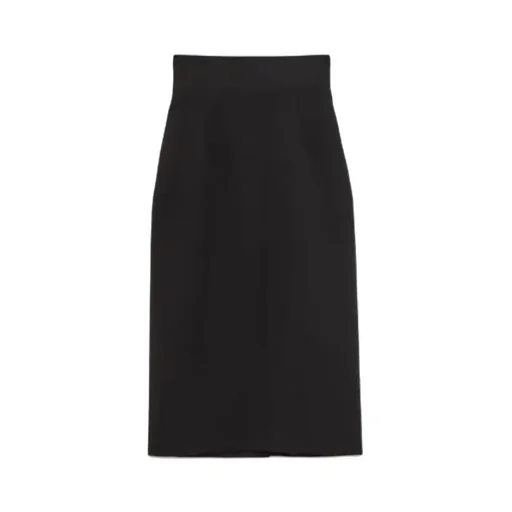 Wool Mid-Length Skirt