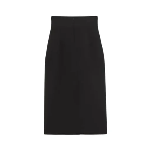 Wool Mid-Length Skirt
