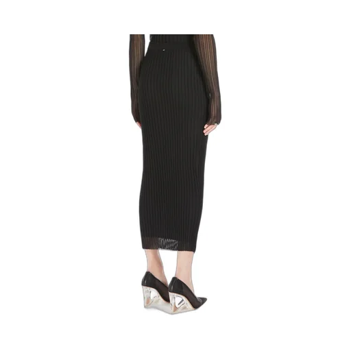 Album1234 Ribbed-Knit Pencil Skirt
