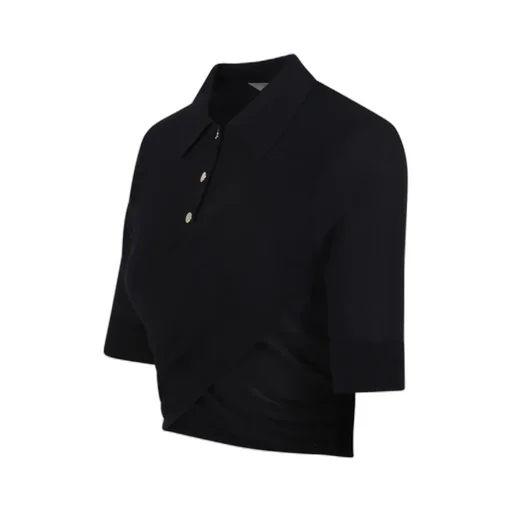 Cross Design Polo Shirt